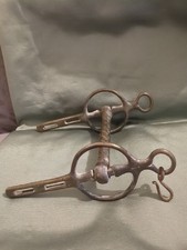 Antique Heavy Ribbed Mouth Horse Driving Bit Named Romsey Pinick