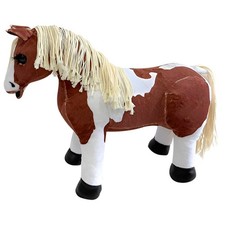 Toy Pony Tonto Skewbald – Soft Plush Pony Horse for Kids Ages 3+ Flexible