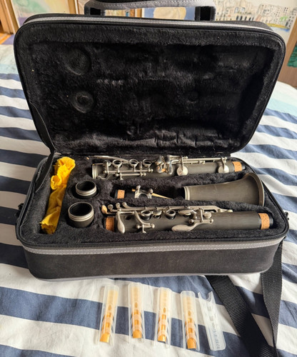 Ashbury clarinet with case - , &