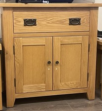 Solid Oak Table with Drawers