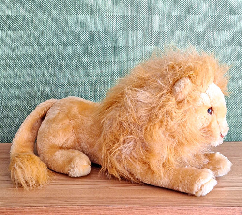Real soft toys lion plush - soft,