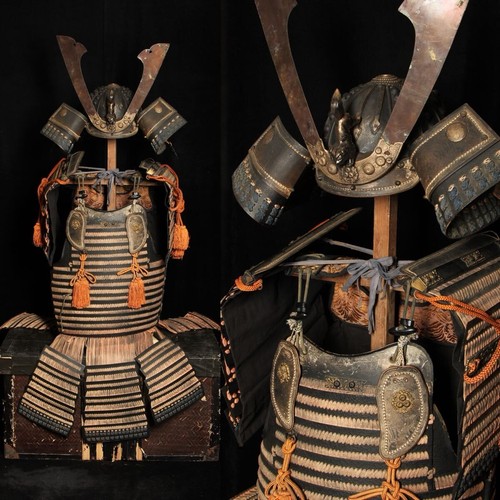Samurai armor suit dou kabuto - dou,