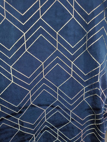 Next blue lined - blue, eyelet
