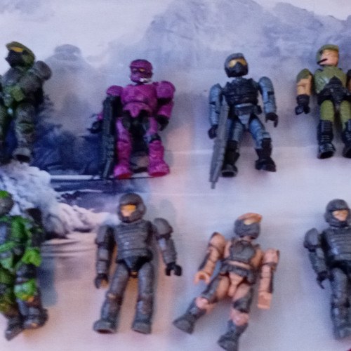 Halo mega blok - , x8