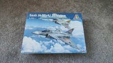 Italeri 1/48 Scale Saab JA-37 AJ-37 Viggen Military Model Kit
