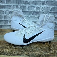 Nike Alpha Hurache 7 Elite LAX Lacrosse Cleats White CJ0224-100 Mens Size 9