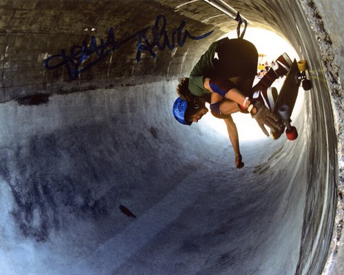 Tony alva signed autographed - signed,
