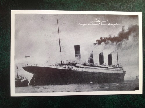 Picture postcard s titanic - picture,