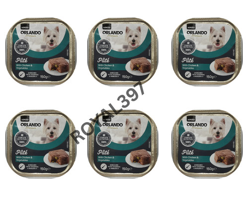 Orlando adult dog pâté with - adult,