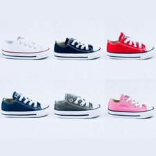 Converse Toddlers/Infants C/T A/S OX Low Trainers in UK Size 2,3,4,5,6,7,8,9,10