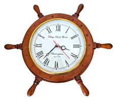 Beautiful Wood Ships Wheel