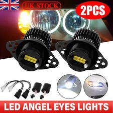 2x 40W LED Angel Eyes Halo