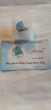GORGEOUS , VINTAGE . BLUE JADE