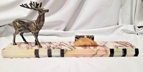 Vintage art deco marble and - vintage,