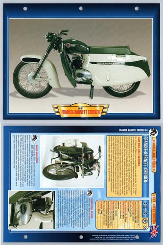 Francis barnett cruiser 1961 - cruiser,