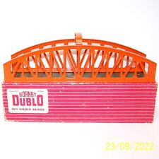 1960 HORNBY DUBLO 5015 METAL GIRDER BRIDGE ‘D1’ VERY GOOD CONDITION, IN LATE BOX