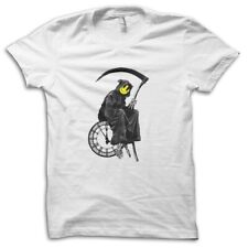 Banksy Grim Reaper Street Art Urban Graphic T-Shirt M5544