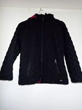 Kangol black quilted jacket.