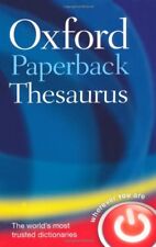 Oxford Paperback Thesaurus-Oxford Dictionaries
