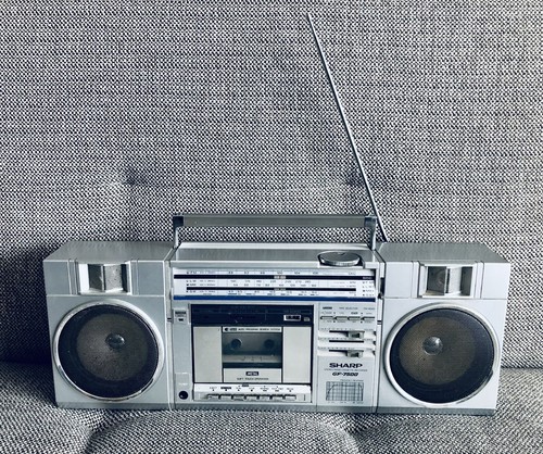 Vintage sharp 7500h boombox - vintage,