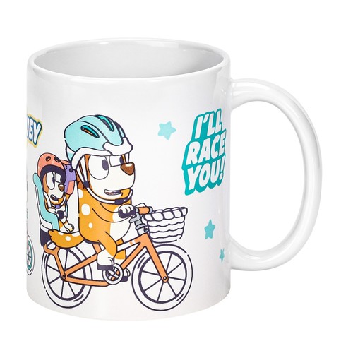 Bluey family fun 11oz - bluey, ceramic