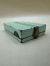 Vintage Art Deco Style Enamel Powder Compact