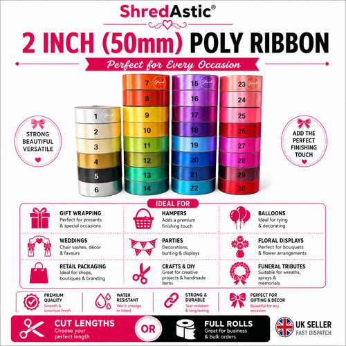 Shredastic poly ribbon florist - shredastic,