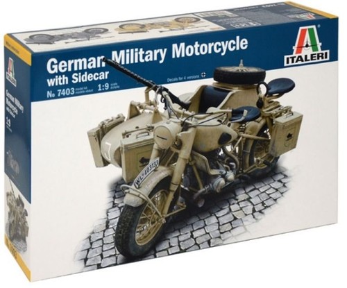 Italeri sidecar bmw r75 - bmw,