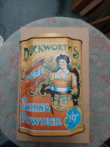 Old fashioned baking powder - old,