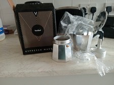 VonShef 6 Cup 300ml Stainless