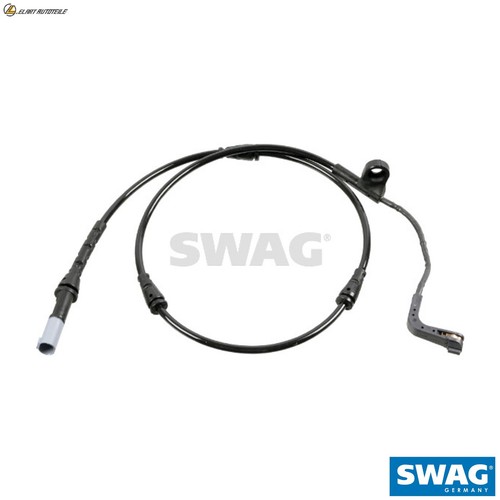 Warning contact brake pad - brake, wear