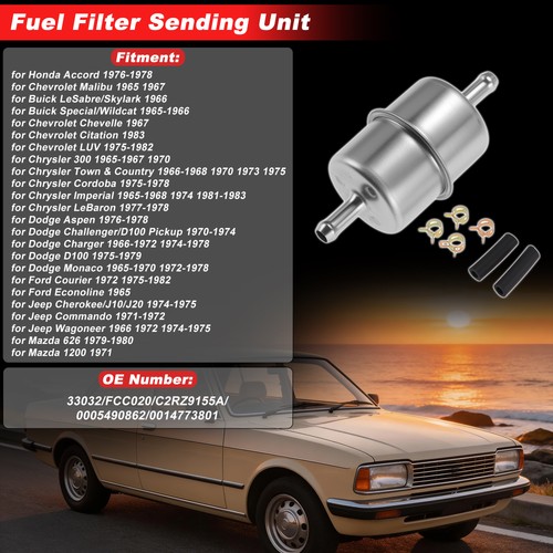 Engine compartment fuel filter - fuel,