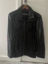 Superdry men black - black, leather