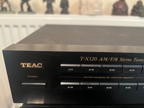Teac x120 stereo tuner - t-x120, am/fm