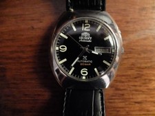 1970's Orient Black Dial