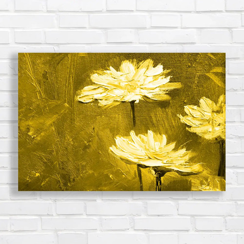 Ethereal floral daisy - ethereal, yellow