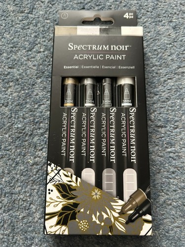 Spectrum noir acrylic paints - noir,