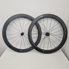 Zipp 404 Tubular carbon wheelset, Skewer axles, Rim brakes.