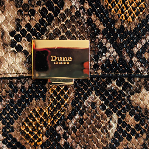 Dune london snake print faux - london,