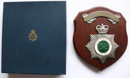 Staffordshire police wall - police,