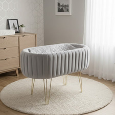 Beautiful Bassinet Panel Lined