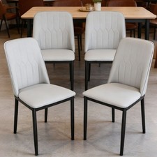 2/4/6X Dining Chairs Faux