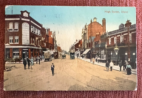 Antique postcard ilford - antique, essex
