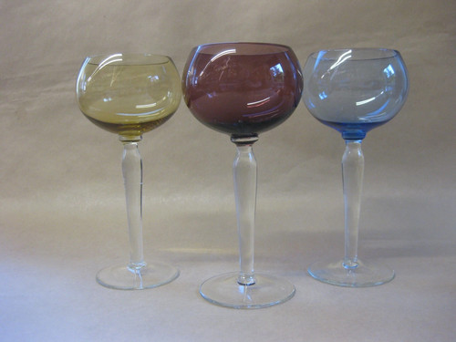 Vintage tall hock wine - hock,