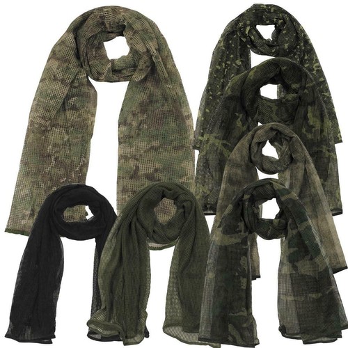 Mfh camo large scrim scarf - camo, net