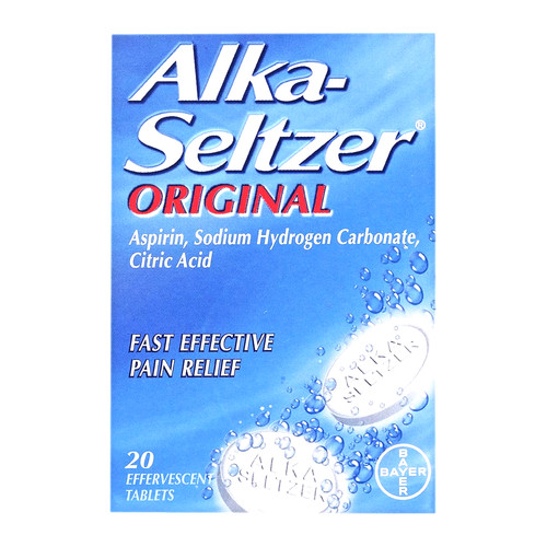 Pack alka seltzer original - 3x, alka-seltzer