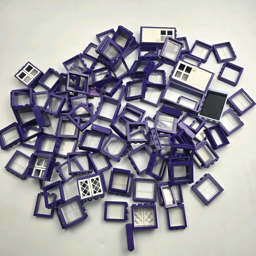 Lego purple windows and - lego, doors