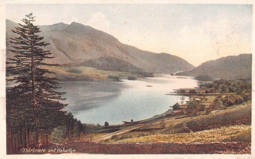 Postcard lake district - lake,