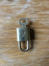 Louis Vuitton Vintage Luggage  Padlock And Key #300-331 Speedy Vernis Bag