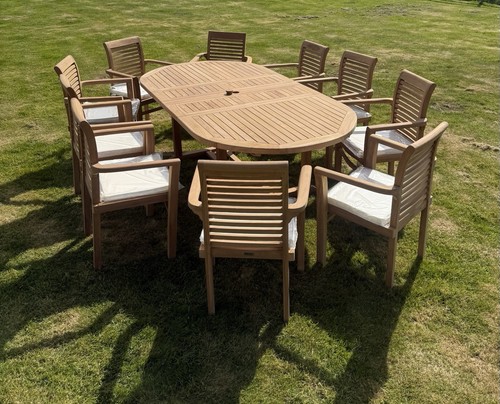 Teak garden furniture - teak, 1.8m